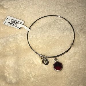 Alex and Ani Fashion Bracelet Garnet Birthstone